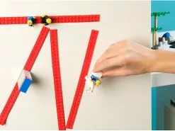 Infactory Lego Klebeband:5er-Set Selbstklebende Spielbaustein-Tapes Für Gängige Systeme, Je 1 M -Sitzmöbel Verkaufsgeschäft nx9650 2