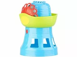 Infactory Spielzeuge:Batteriebetriebene 360°-Seifenblasen-Maschine Im Leuchtturm-Look -Sitzmöbel Verkaufsgeschäft nx9798 2