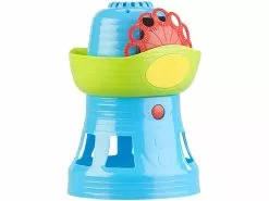 Infactory Spielzeuge:Batteriebetriebene 360°-Seifenblasen-Maschine Im Leuchtturm-Look -Sitzmöbel Verkaufsgeschäft nx9798 3