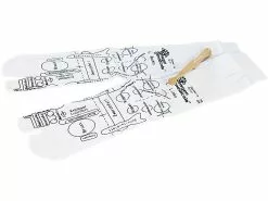 Newgen Medicals Fußreflexzonen Socken:3er-Set Druckpunkt-Socken Für Fuß-Reflexzonen-Massage, Gr. 38 - 40 -Sitzmöbel Verkaufsgeschäft pe3771 0