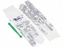 Newgen Medicals Fußreflexzonen Socken:3er-Set Druckpunkt-Socken Für Fuß-Reflexzonen-Massage, Gr. 38 - 40 -Sitzmöbel Verkaufsgeschäft pe3771 5