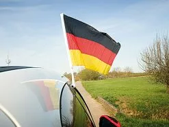PEARL Deutschlandfahne:Autofahnen-Set "Deutschland", 2er-Set -Sitzmöbel Verkaufsgeschäft pe5412 3 1