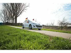 PEARL Deutschlandfahne:Autofahnen-Set "Deutschland", 2er-Set -Sitzmöbel Verkaufsgeschäft pe5412 5 1