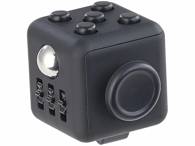 Newgen Medicals Fidget Cube:Anti-Stress-Würfel Mit 5 Funktionen Gegen Nervosität, Stress Und Wut 6 Newgen Medicals Fidget Cube:Anti-Stress-Würfel Mit 5 Funktionen Gegen Nervosität, Stress Und Wut – Bild 4