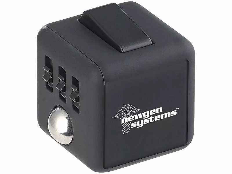 Newgen Medicals Fidget Cube:Anti-Stress-Würfel Mit 5 Funktionen Gegen Nervosität, Stress Und Wut 7 Newgen Medicals Fidget Cube:Anti-Stress-Würfel Mit 5 Funktionen Gegen Nervosität, Stress Und Wut – Bild 5