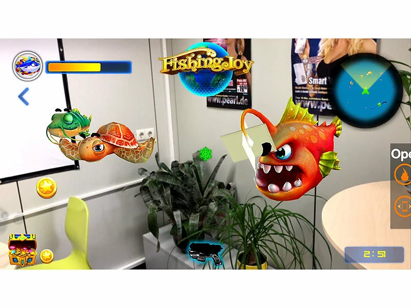 Callstel VR Gewehr:Augmented-Reality-Gewehr, Bluetooth 4.0, Smartphones Bis 85 Mm Breite 8 Callstel VR Gewehr:Augmented-Reality-Gewehr, Bluetooth 4.0, Smartphones Bis 85 Mm Breite – Bild 6