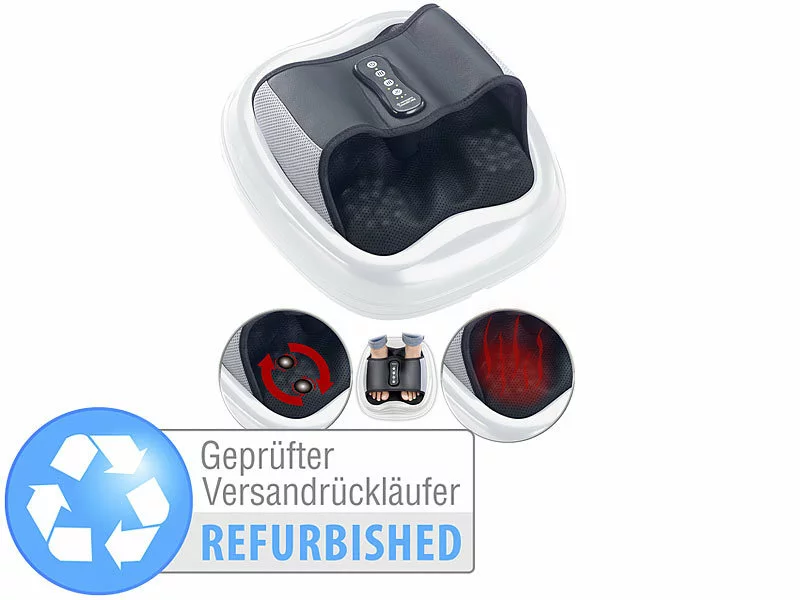 Newgen Medicals Fußwärmer Mit Massage:Shiatsu-Fußmassagegerät, Wärme- & Akupunkturfunktion,Versandrückläufer 3 Newgen Medicals Fußwärmer Mit Massage:Shiatsu-Fußmassagegerät, Wärme- & Akupunkturfunktion,Versandrückläufer