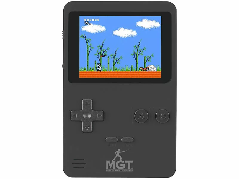 MGT Mobile Games Technology MGT Spielkonsolen:2in1-Retro-Spielekonsole, 7-cm-Farbdisplay (2,8"), Versandrückläufer 7 MGT Mobile Games Technology MGT Spielkonsolen:2in1-Retro-Spielekonsole, 7-cm-Farbdisplay (2,8"), Versandrückläufer – Bild 5