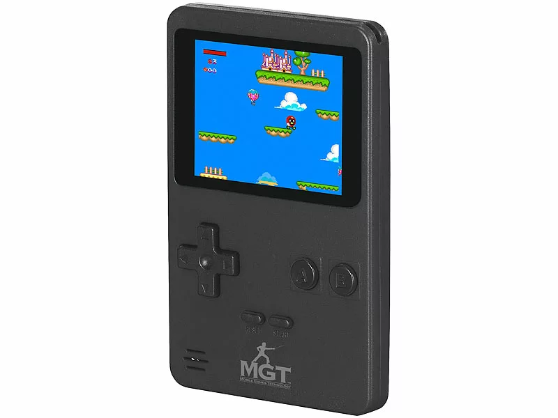 MGT Mobile Games Technology MGT Spielkonsolen:2in1-Retro-Spielekonsole, 7-cm-Farbdisplay (2,8"), Versandrückläufer 18 MGT Mobile Games Technology MGT Spielkonsolen:2in1-Retro-Spielekonsole, 7-cm-Farbdisplay (2,8"), Versandrückläufer – Bild 16