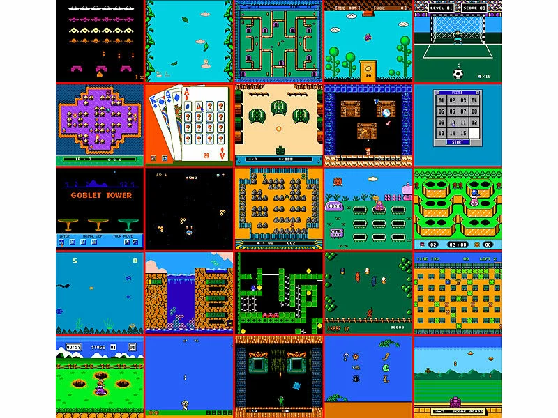 MGT Mobile Games Technology MGT Videospiel:2in1-Retro-Spielekonsole, 7-cm-Farbdisplay (2,8"), 200 Spiele, 8 Bit 11 MGT Mobile Games Technology MGT Videospiel:2in1-Retro-Spielekonsole, 7-cm-Farbdisplay (2,8"), 200 Spiele, 8 Bit – Bild 9