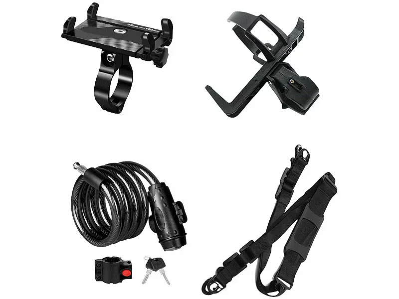 IconBIT Scooter Zubehör:4-teiliges Universelles Zubehörkit Für Kick Scooter 3 IconBIT Scooter Zubehör:4-teiliges Universelles Zubehörkit Für Kick Scooter