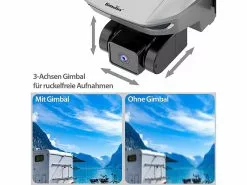 Simulus Dronen:Faltbare GPS-Drohne Mit 4K-Cam, 3-Achsen-Gimbal, Brushless-Motor, App -Sitzmöbel Verkaufsgeschäft zx5085 12