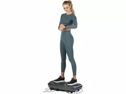 Newgen Medicals Rüttelplatte:4D-Vibrationsplatte Mit 3 Programmen & 2 Expandern; 300 W; Bis 120 Kg -Sitzmöbel Verkaufsgeschäft zx5133 10