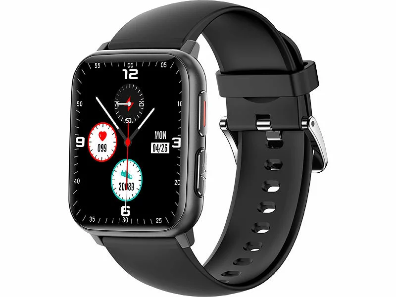 Newgen Medicals Smartwatch-Fitnessuhr:Fitness-Smartwatch Mit EKG-, Blutdruck-, SpO2-Anzei. Versandrückläufer 6 Newgen Medicals Smartwatch-Fitnessuhr:Fitness-Smartwatch Mit EKG-, Blutdruck-, SpO2-Anzei. Versandrückläufer – Bild 4