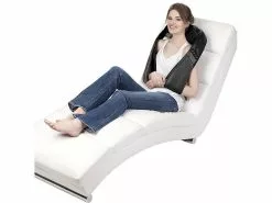 Newgen Medicals Nackenmassage:Akku-Massagegerät Für Schultern & Nacken, IR-Tiefenwärme, 24 Watt -Sitzmöbel Verkaufsgeschäft zx6094 8