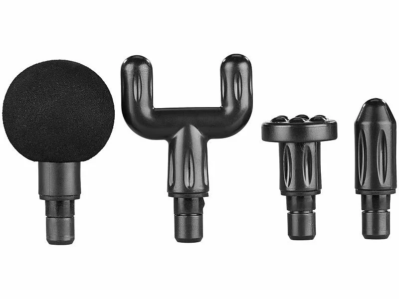 Newgen Medicals Massagepistole:Kompaktes Akku-Hand-Massagegerät Mit 4 Aufsätzen, 6 Stufen, USB, 25 W 7 Newgen Medicals Massagepistole:Kompaktes Akku-Hand-Massagegerät Mit 4 Aufsätzen, 6 Stufen, USB, 25 W – Bild 5