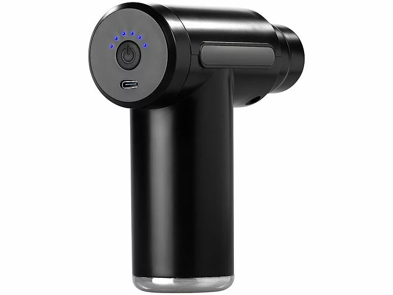 Newgen Medicals Massagepistole:Kompaktes Akku-Hand-Massagegerät Mit 4 Aufsätzen, 6 Stufen, USB, 25 W 13 Newgen Medicals Massagepistole:Kompaktes Akku-Hand-Massagegerät Mit 4 Aufsätzen, 6 Stufen, USB, 25 W – Bild 11