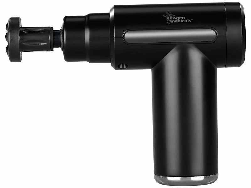 Newgen Medicals Massagepistole:Kompaktes Akku-Hand-Massagegerät Mit 4 Aufsätzen, 6 Stufen, USB, 25 W 10 Newgen Medicals Massagepistole:Kompaktes Akku-Hand-Massagegerät Mit 4 Aufsätzen, 6 Stufen, USB, 25 W – Bild 8