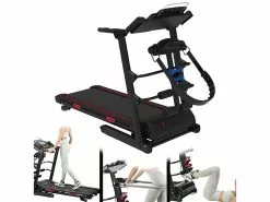 Newgen Medicals Walking Pad:3in1-Profi-Laufband & Fitness-Station, 16 Km/h, 1.100 Watt, Bluetooth -Sitzmöbel Verkaufsgeschäft zx7065 12