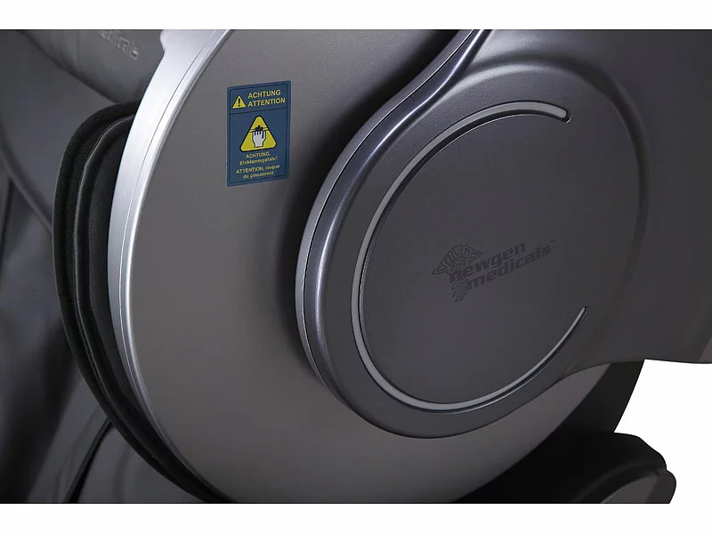 Newgen Medicals Massagestuhl:Luxus-Ganzkörper-Massagesessel, Space-Cover, Bluetooth, App, Schwarz 15 Newgen Medicals Massagestuhl:Luxus-Ganzkörper-Massagesessel, Space-Cover, Bluetooth, App, Schwarz – Bild 13