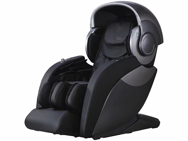 Newgen Medicals Massagestuhl:Luxus-Ganzkörper-Massagesessel, Space-Cover, Bluetooth, App, Schwarz 28 Newgen Medicals Massagestuhl:Luxus-Ganzkörper-Massagesessel, Space-Cover, Bluetooth, App, Schwarz – Bild 26