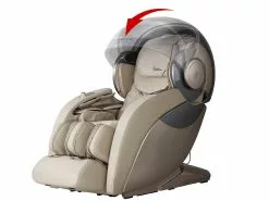 Newgen Medicals Massage Ganzkörper:Luxus-Ganzkörper-Massagesessel Mit Space-Cover, Bluetooth, App, Beige -Sitzmöbel Verkaufsgeschäft zx7094 17