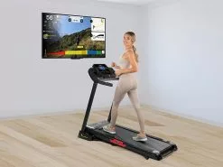 Newgen Medicals Laufband Fitness:Profi-Laufband Mit Bluetooth & App, XXL-Lauffläche, 16 Km/h, 1.100 W -Sitzmöbel Verkaufsgeschäft zx7098 28