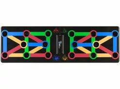 Newgen Medicals Push-Up Fitnessgeräte:2er Pack 9in1-Multifunktions-Liegestütz-Brett Mit Abnehmbaren Handgr. -Sitzmöbel Verkaufsgeschäft zx8015 0