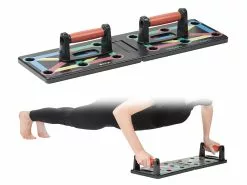 Newgen Medicals Push-Up Fitnessgeräte:2er Pack 9in1-Multifunktions-Liegestütz-Brett Mit Abnehmbaren Handgr. -Sitzmöbel Verkaufsgeschäft zx8015 7