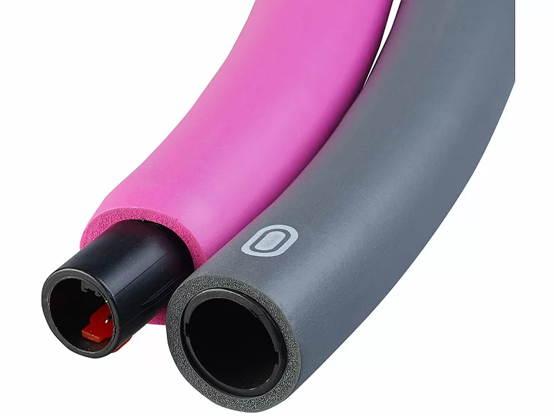 PEARL Sports Massage-Hula-Hoops:2er-Set Hula-Hoop-Reifen, Schaumstoff-Ummantelung, Bis 1,8kg, Ø 98cm 7 PEARL Sports Massage-Hula-Hoops:2er-Set Hula-Hoop-Reifen, Schaumstoff-Ummantelung, Bis 1,8kg, Ø 98cm – Bild 5