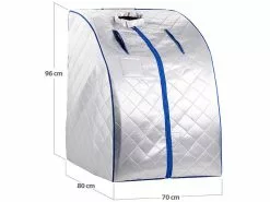 Newgen Medicals Mini Sauna:Portable Infrarot-Sauna Mit Fußheizung, 4 Carbon-Heizern, Sitz, 1050 W 14 Newgen Medicals Mini Sauna:Portable Infrarot-Sauna Mit Fußheizung, 4 Carbon-Heizern, Sitz, 1050 W -Sitzmöbel Verkaufsgeschäft zx8099 7