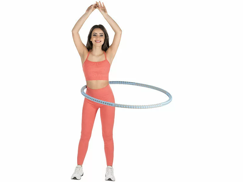 PEARL Sports Hula Hoop Zum Befüllen:Hula-Hoop-Reifen, Schaumstoff-Mantel, Befüllbar Bis 6 Kg, Ø 88 Cm 8 PEARL Sports Hula Hoop Zum Befüllen:Hula-Hoop-Reifen, Schaumstoff-Mantel, Befüllbar Bis 6 Kg, Ø 88 Cm – Bild 6