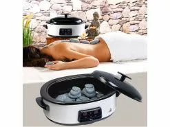 Newgen Medicals Hot Massage:Hot-Stone-Set Mit Digitaler Steuerung, 23 Steinen & Abschalt-Automatik 14 Newgen Medicals Hot Massage:Hot-Stone-Set Mit Digitaler Steuerung, 23 Steinen & Abschalt-Automatik -Sitzmöbel Verkaufsgeschäft zx8127 6